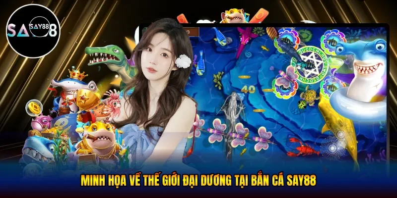  thế giới đại dương tại bắn cá Say88